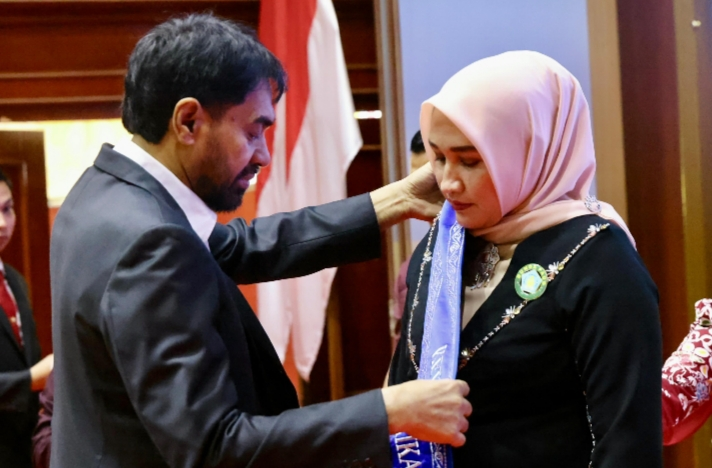Marlina Resmi Jabat Bunda PAUD, Bunda Literasi, dan Ketua FORIKAN Aceh