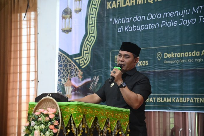 Bupati Aceh Besar Buka Training Center Persiapan Kafilah MTQ ke-37