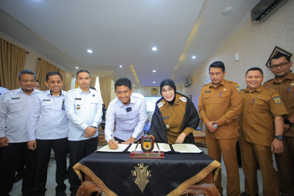 Illiza Teken MoU Pencegahan-Pemberantasan Narkotika dengan Kepala BNN Aceh