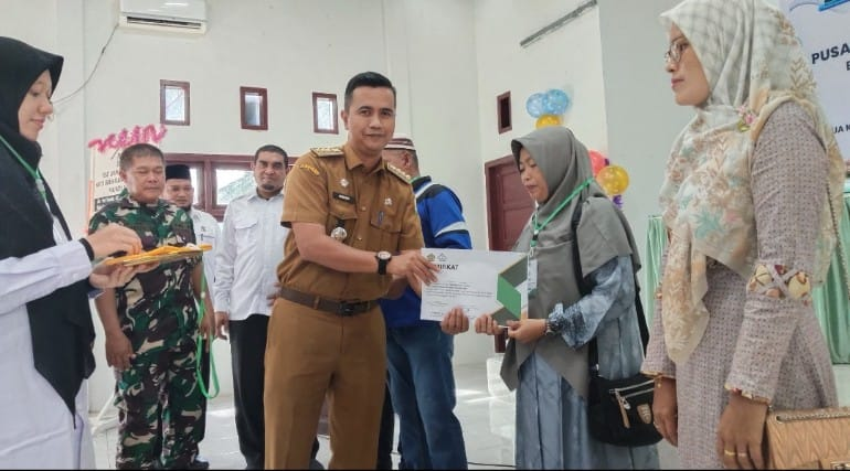 Camat Ingin Jaya Launching Program Pusaka Sakinah
