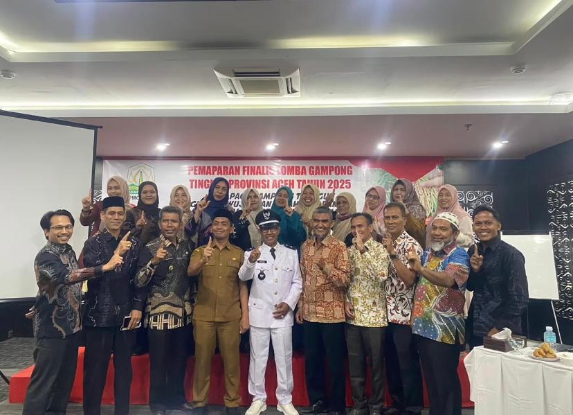 Aceh Besar Paparkan Profil Beuradeun pada Lomba Gampong Tingkat Provinsi Aceh