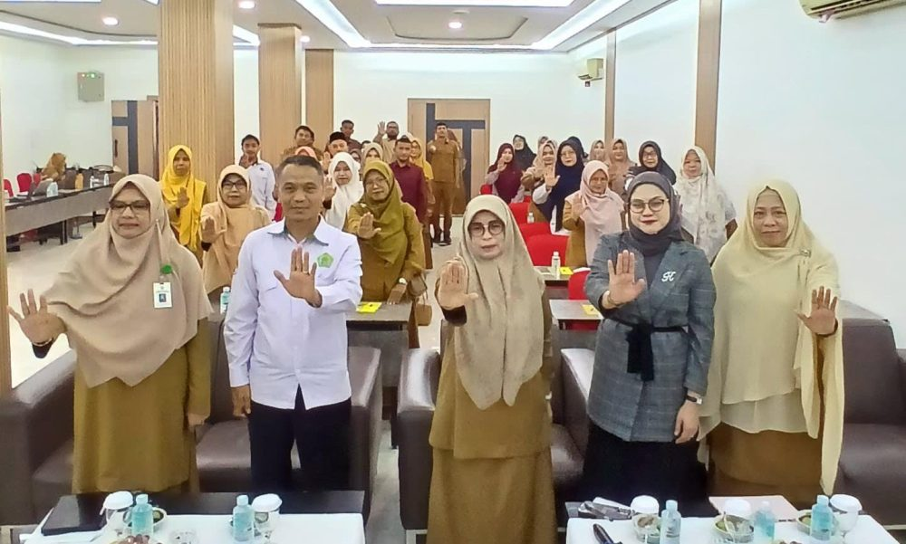 Dinas P3AP2KB Sasar Tenaga Pendidik Sosialisasi Isu Kekerasan