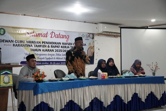 Kadis Syariat Islam Aceh Besar Buka Karantina Tahfizh YPHC