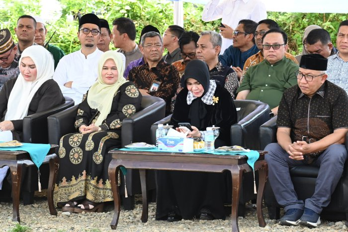 Asisten I Sekdakab Aceh Besar Hadiri Peletakan Batu Pertama Pembangunan SMK 1 Muhammadiyah Aceh