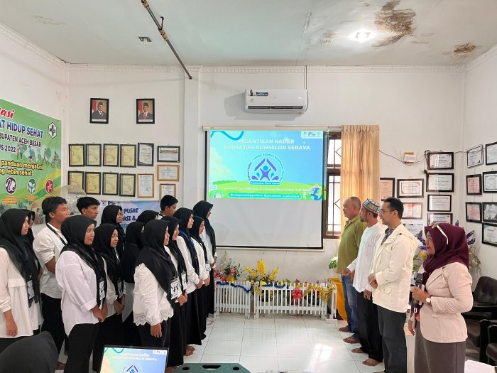 21 Remaja Darul Kamal Dilantik Jadi Kader Edukator dan Konselor Sebaya