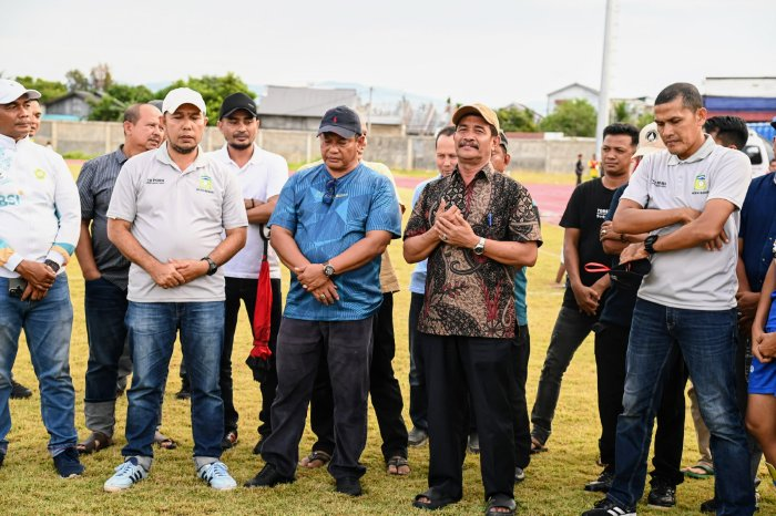Wakil Bupati Aceh Besar Beri Apresiasi ke Tim Sepak Bola Pra PORA
