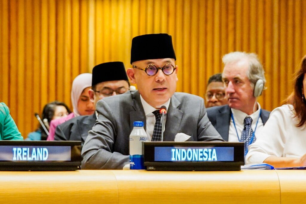 Indonesia Pimpin Pokja Isu Keamanan dalam KTT Palestina di PBB