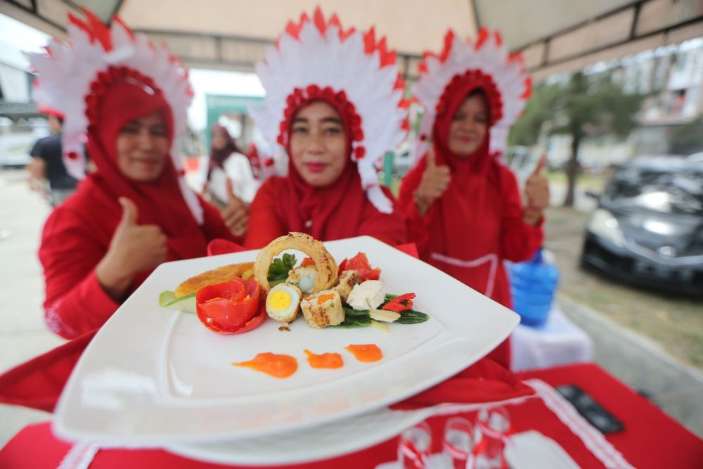 TP PKK Banda Raya Ikuti Lomba Masak HUT ke-80 Kemerdekaan RI di Banda Aceh