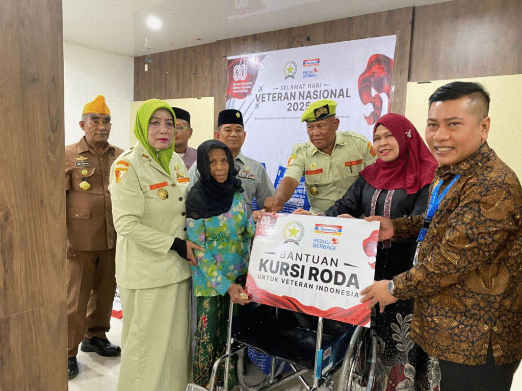 Sebanyak 100 Veteran Di Kota Banda Aceh Terima Bantuan Sembako