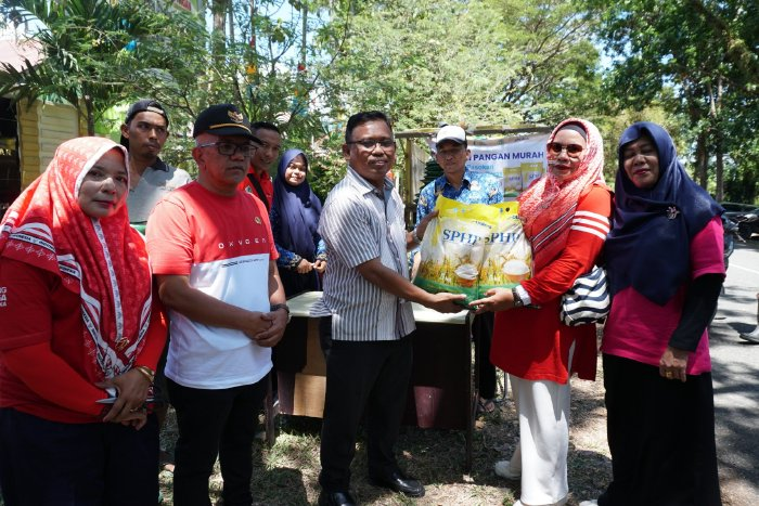 Meriahkan HUT ke-80 RI, Dinas Pangan Aceh Besar Gelar Pangan Murah