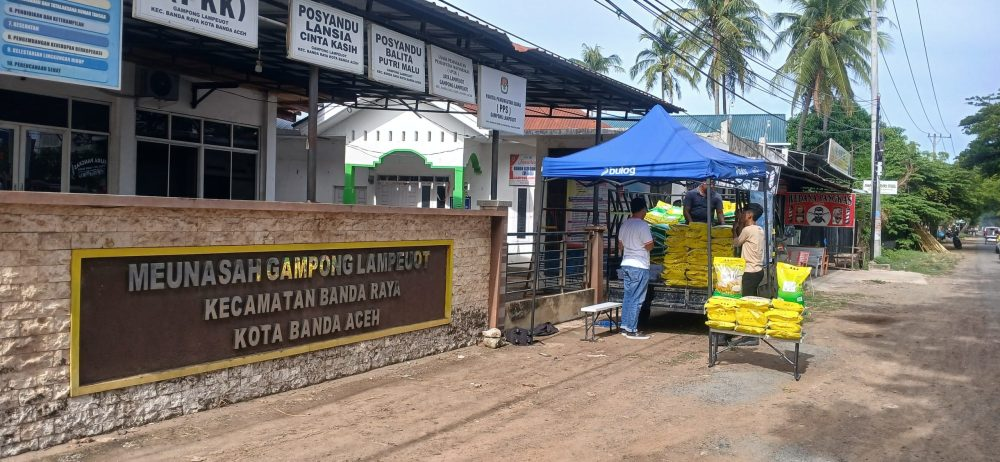 Gerakan Pangan Murah di Gampong Lampeuot