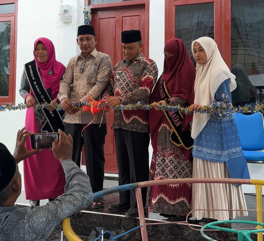 Camat Banda Raya Resmikan Gedung Baru PAUD Permata Nanggroe di Lhong Cut