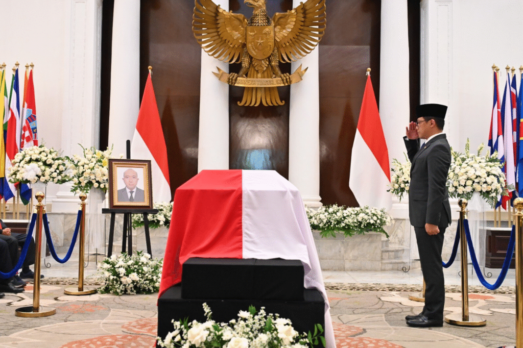 Kementerian Luar Negeri Beri Penghormatan Terakhir untuk Almarhum Zetro Leonardo Purba