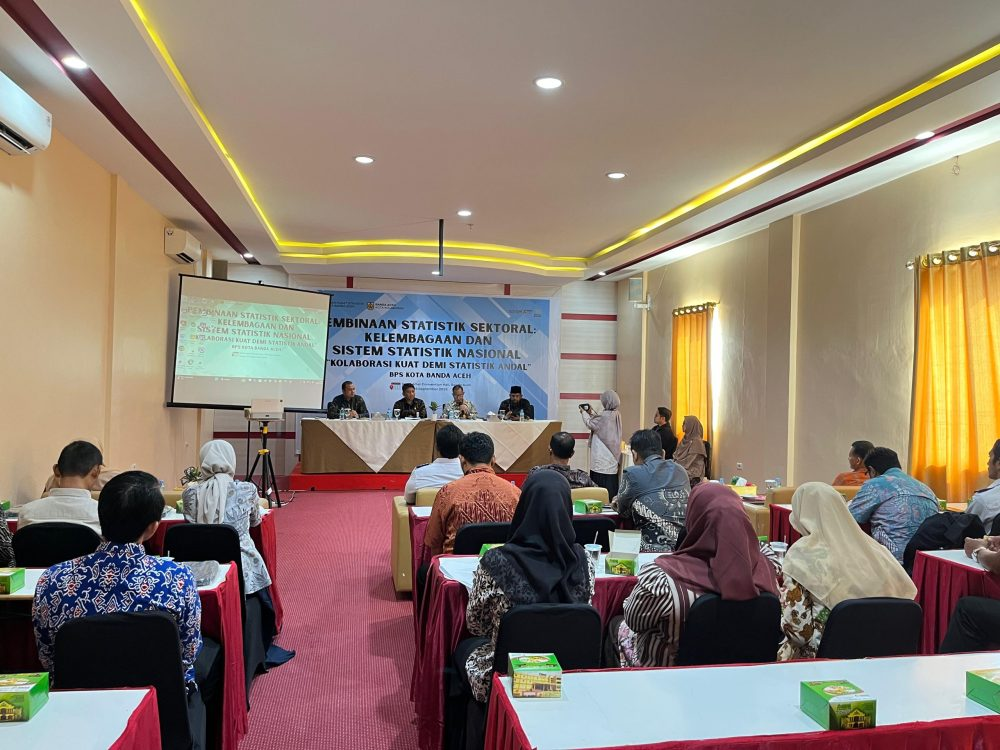 Pemko Banda Aceh dan BPS Berkolaborasi Perkuat Statistik Sektoral
