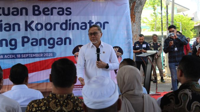 Menko Pangan RI Tinjau Kesiapan Koperasi Desa Merah Putih di Gampong Geuceu Komplek