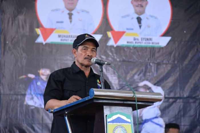 Wakil Bupati Aceh Besar Tutup PORKAB 2025