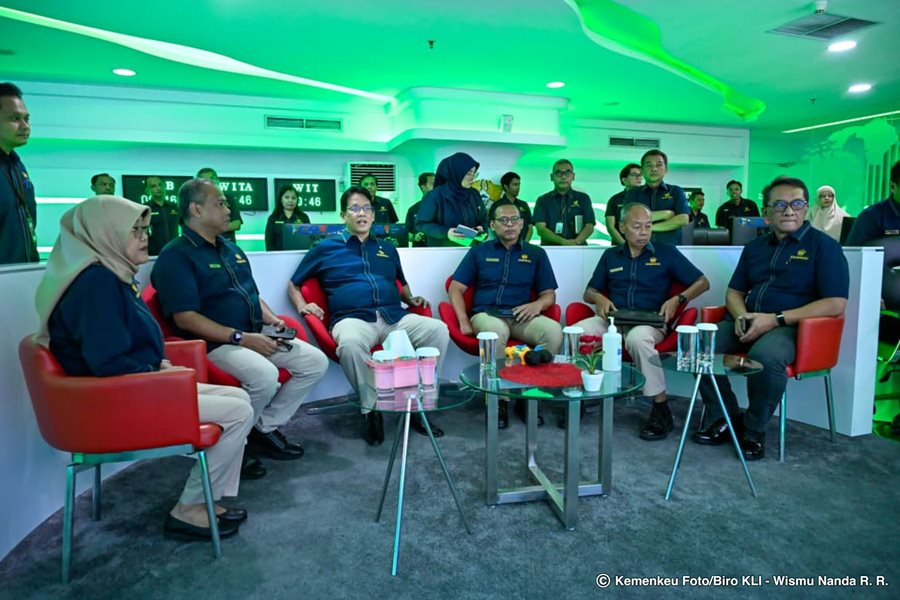 Tinjau Command Center CEISA, Ini Pesan Menkeu