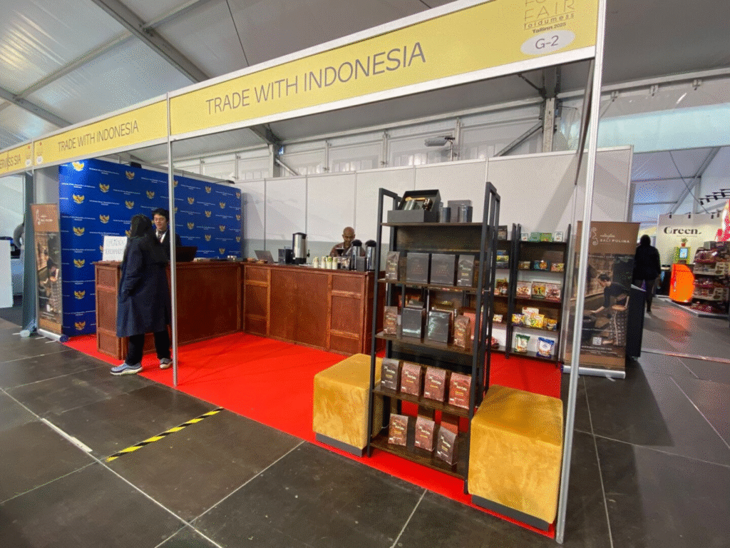 Dari Kopi hingga Cerutu, Produk Indonesia Pikat Pasar Baltik di Tallinn FoodFair 2025