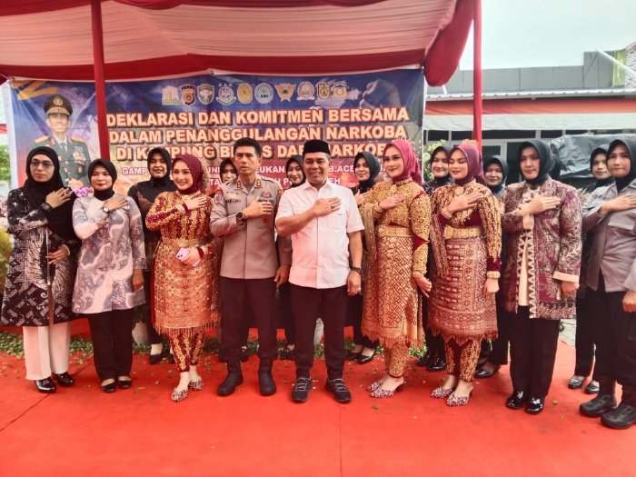 Bupati Syech Muharran Deklarasikan Rima Jeuneu Sebagai Gampong Bebas Narkoba