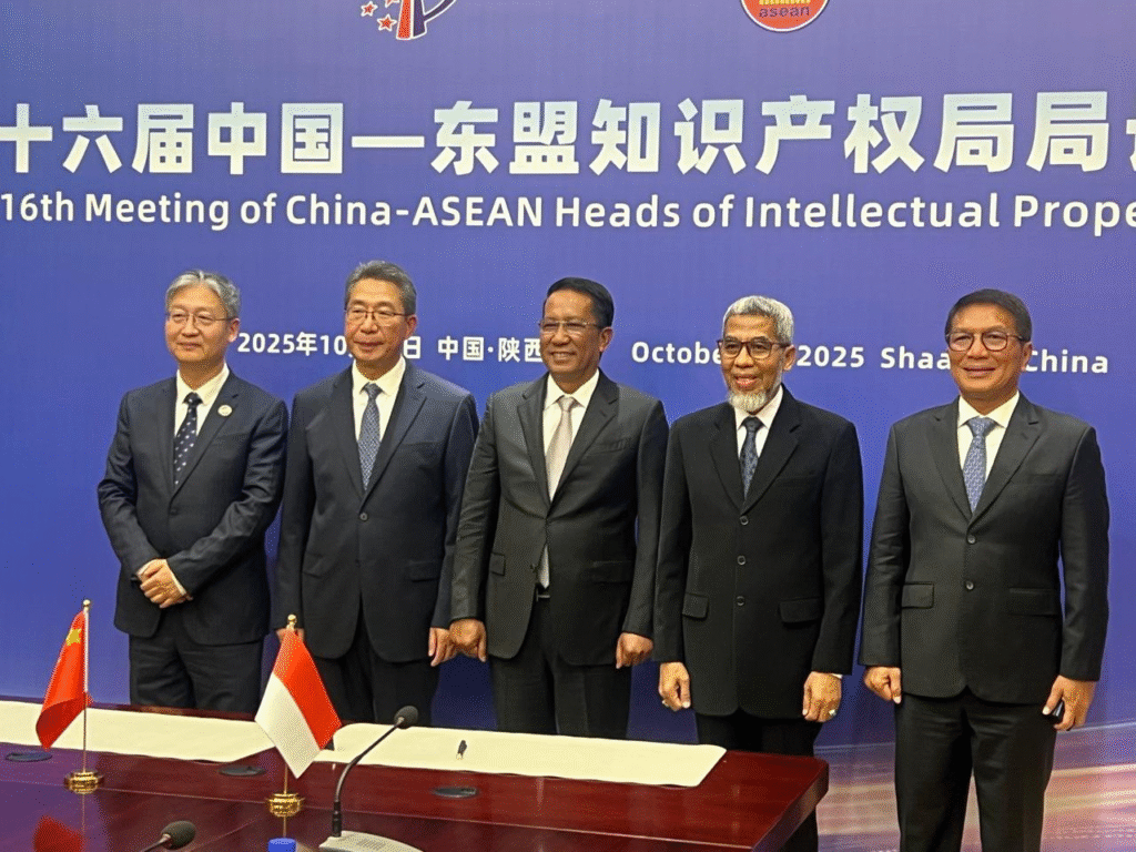 Galang Dukungan Inisiasi Indonesia Tentang Royalti, Menkum Supratman Bertemu Perwakilan China-Asean di China
