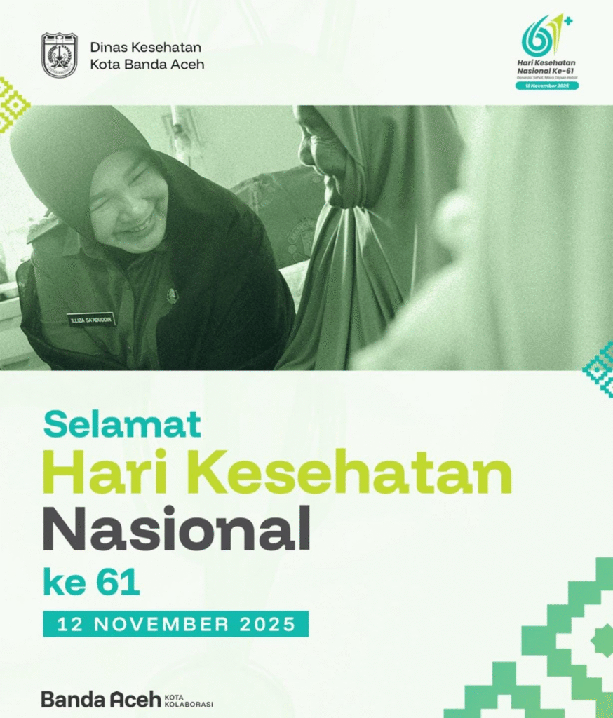 Dinkes Banda Aceh Ajak Wujudkan “Generasi Sehat, Masa Depan Hebat” di HKN ke-61