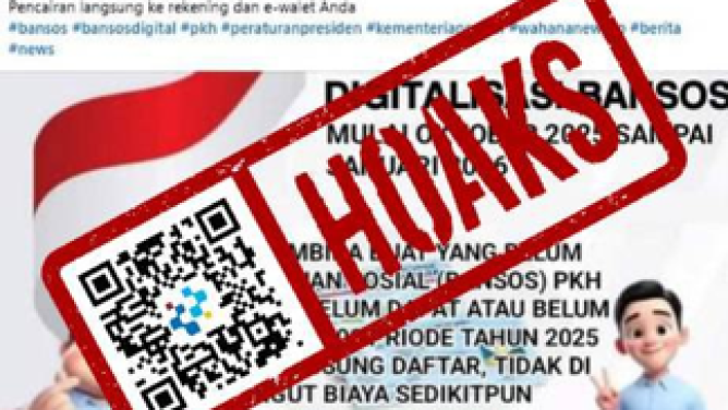 Hati-hati Ini Hoaks! Tautan Pendaftaran Bansos Digital