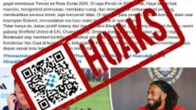 Louis van Gaal Resmi Jadi Pelatih Timnas Indonesia, Itu Hoaks!