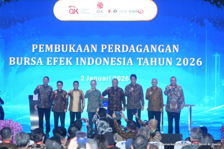 Menkeu Purbaya Hadiri Seremoni Pembukaan Perdagangan Bursa Efek Indonesia Tahun 2026