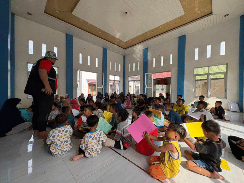 Zona Anak: Pendampingan dan Pemulihan Psikososial Anak di Aceh Tamiang