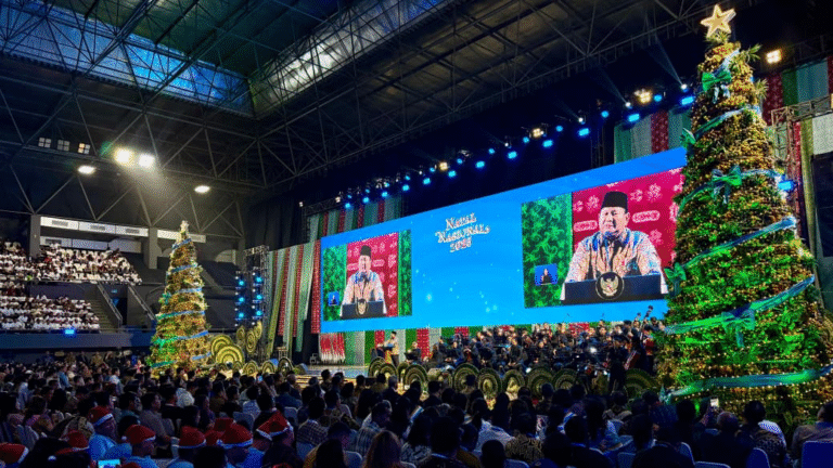 Presiden Prabowo: Natal Nasional Cerminkan Jati Diri Bangsa Indonesia yang Majemuk dan Harmonis