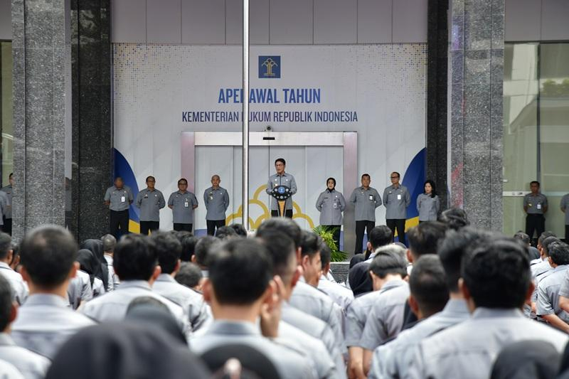 Dari Tantangan ke Harapan: Kementerian Hukum Mantapkan Langkah Menyongsong 2026