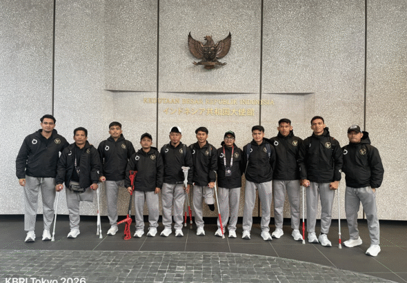Jelang Laga International Challenge Cup 2026 Tokyo, KBRI Tokyo Pastikan Dukungan untuk Tim Nasional Sepak Bola Amputasi Indonesia