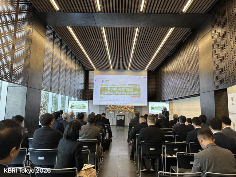 KBRI Tokyo Fasilitasi Penguatan Kerja Sama Pengembangan SDM dan Tata Kelola untuk Transisi Energi Nasional