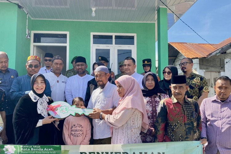 Zakat Menghadirkan Senyum; Rumah Layak Huni Resmi Diserahkan di Gampong Jeulingke