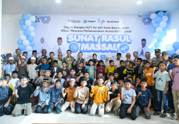 Road to Banda Aceh 821: RSUD Meuraxa Adakan Sunatan Massal Gratis