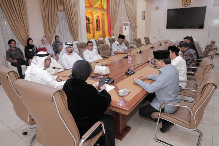 Illiza Terima Kunjungan Delegasi UEA di Pendopo