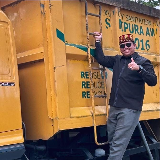 Tuanku Muhammad Minta DLHK3 Lebih Disiplin Dalam Menjaga Jadwal Pengangkutan Sampah