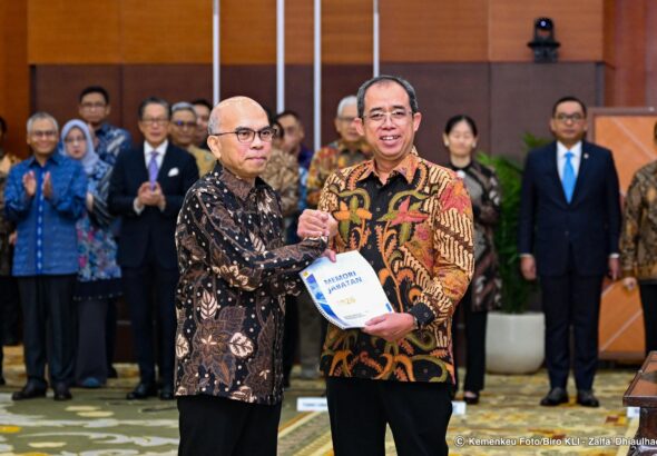 Menteri Keuangan Purbaya Yudhi Sadewa lantik Robert Leonard Marbun sebagai Sekretaris Jenderal Kementerian Keuangan