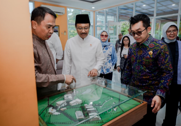 Cek Calon Lokasi Sekolah Rakyat Baru di LAN, Gus Ipul: Sangat Representatif