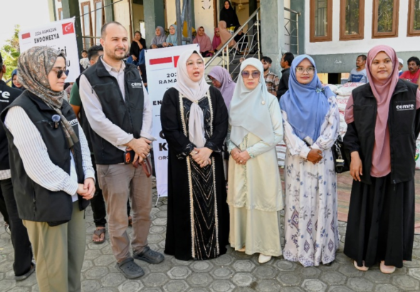 TP PKK Aceh Besar Bersama ASA Salurkan Bantuan Ramadhan untuk Warga Dhuafa di Montasik
