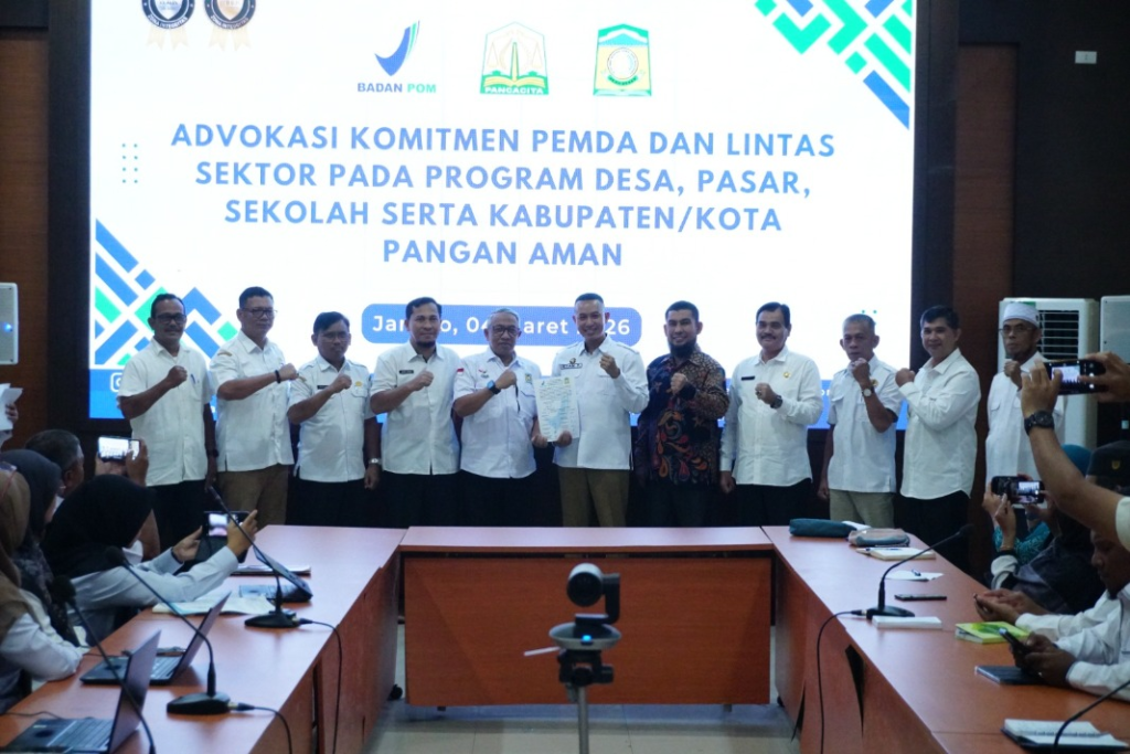 Pemkab Aceh Besar Komitmen Dukung Program Desa, Pasar, Sekolah dan Kabupaten Pangan Aman