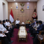 Wamenhan RI Mewakili Menhan Terima Audiensi IA ITB Pengda Papua dan Papua Barat