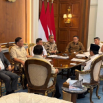 Menhan Sjafrie Dampingi Presiden RI Terima Wakil Ketua DPR RI