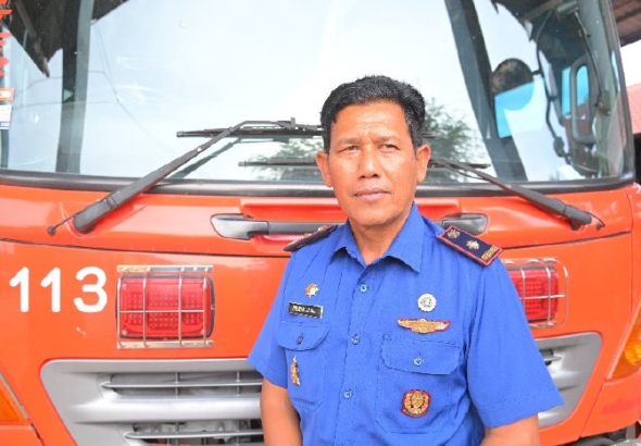 Kalaksa BPBD Aceh Besar Himbau Masyarakat Waspadai Karhutla