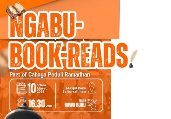KMK UIN Ar-Raniry x Lexa Community Gelar Ngabu-Book-Read di Masjid Raya Baiturrahman