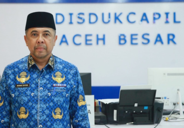 Disdukcapil Catat Penduduk Aceh Besar Capai 453.070 Jiwa