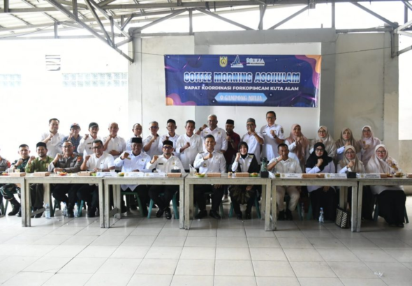 Serap Aspirasi Keuchik, Coffe Morning Asokulam Bentuk Kolaborasi untuk Kepentingan Masyarakat