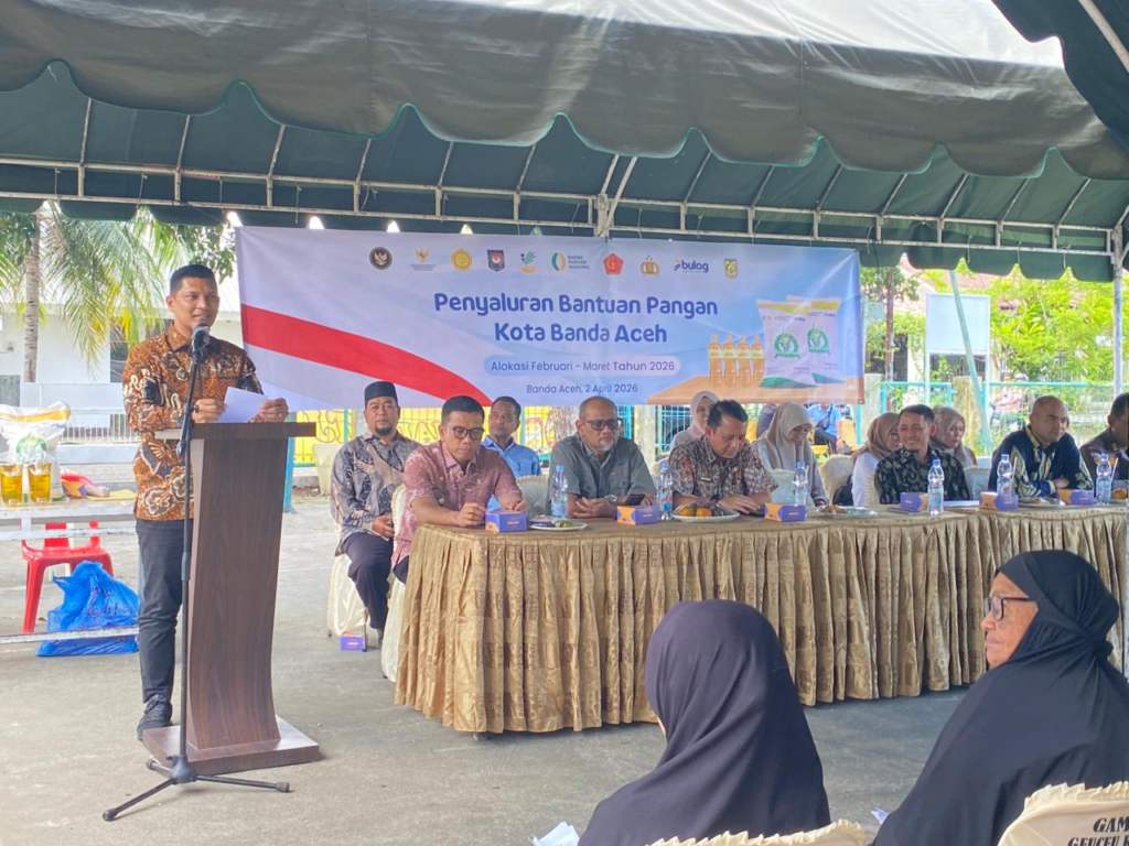 17.854 KPM di Kota Banda Aceh Terima Bantuan Pangan