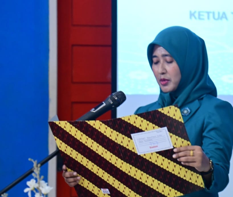 TP-PKK Aceh Besar Beri Pembinaan Hasil Rakernas X kepada Kader PKK Blang Bintang