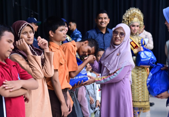 Wabup Aceh Besar Apresiasi Kegiatan Sosial Lanud SIM pada HUT ke-80 TNI AU